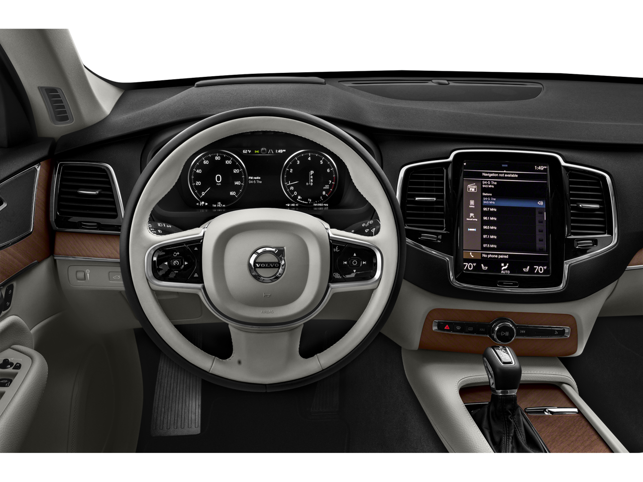 2022 Volvo XC90 T6; 7-seat Momentum