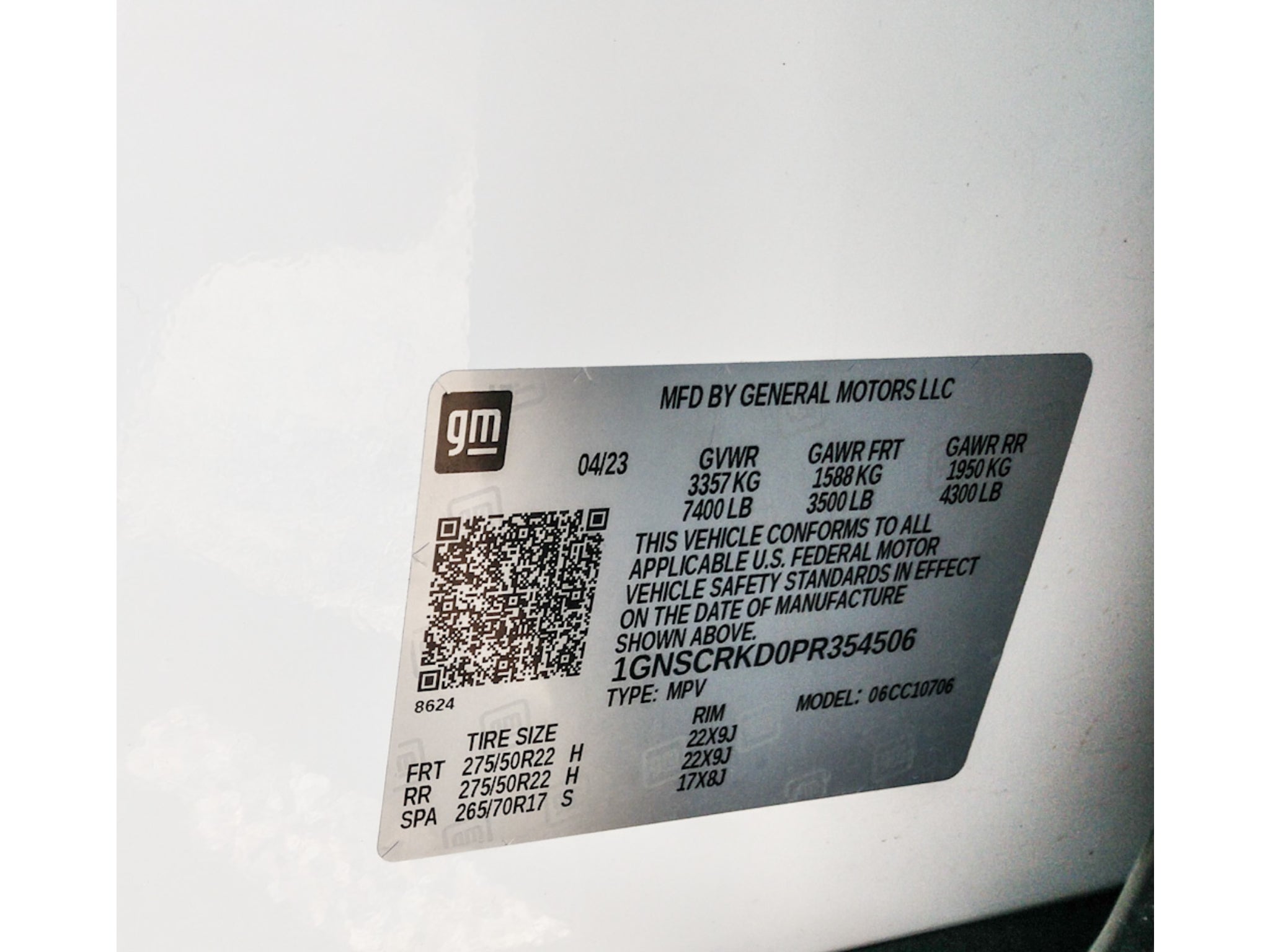 2023 Chevrolet Tahoe RST
