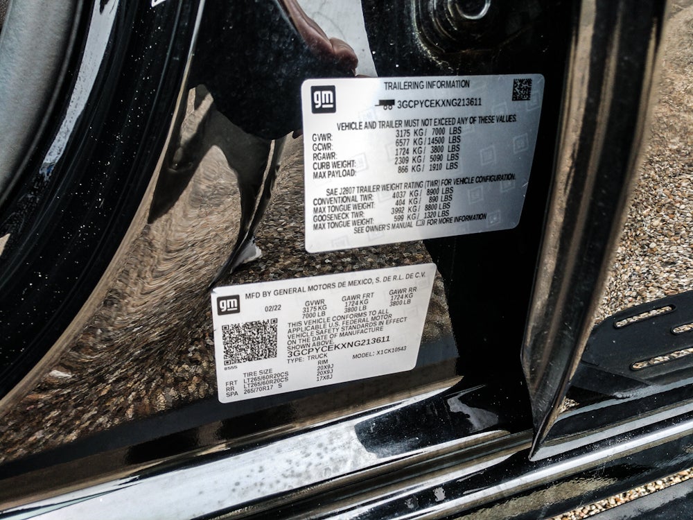 2022 Chevrolet Silverado Custom Trail Boss