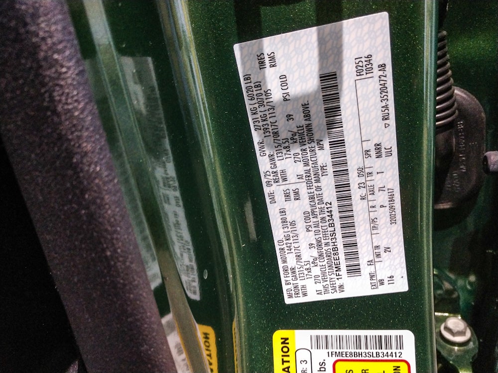 2025 Ford Bronco Outer Banks