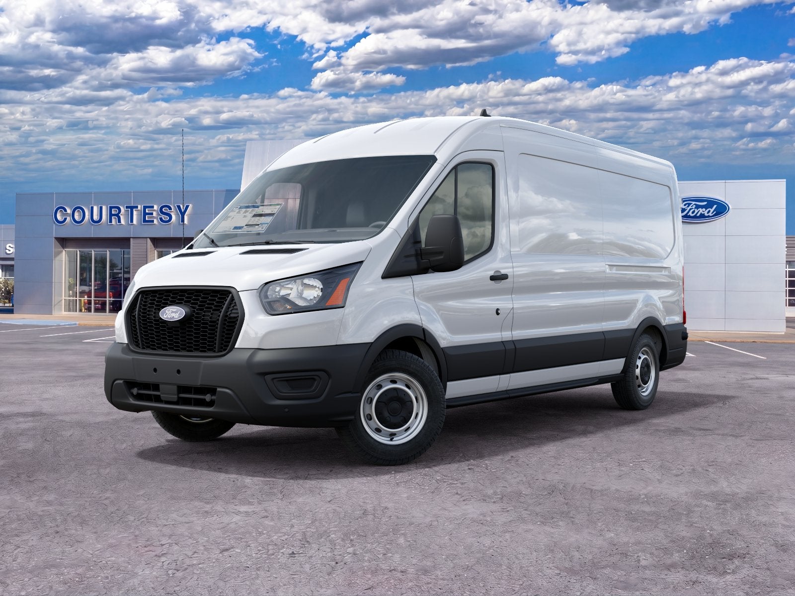 2027 Ford Transit Van T-250 Med Roof Slide Base