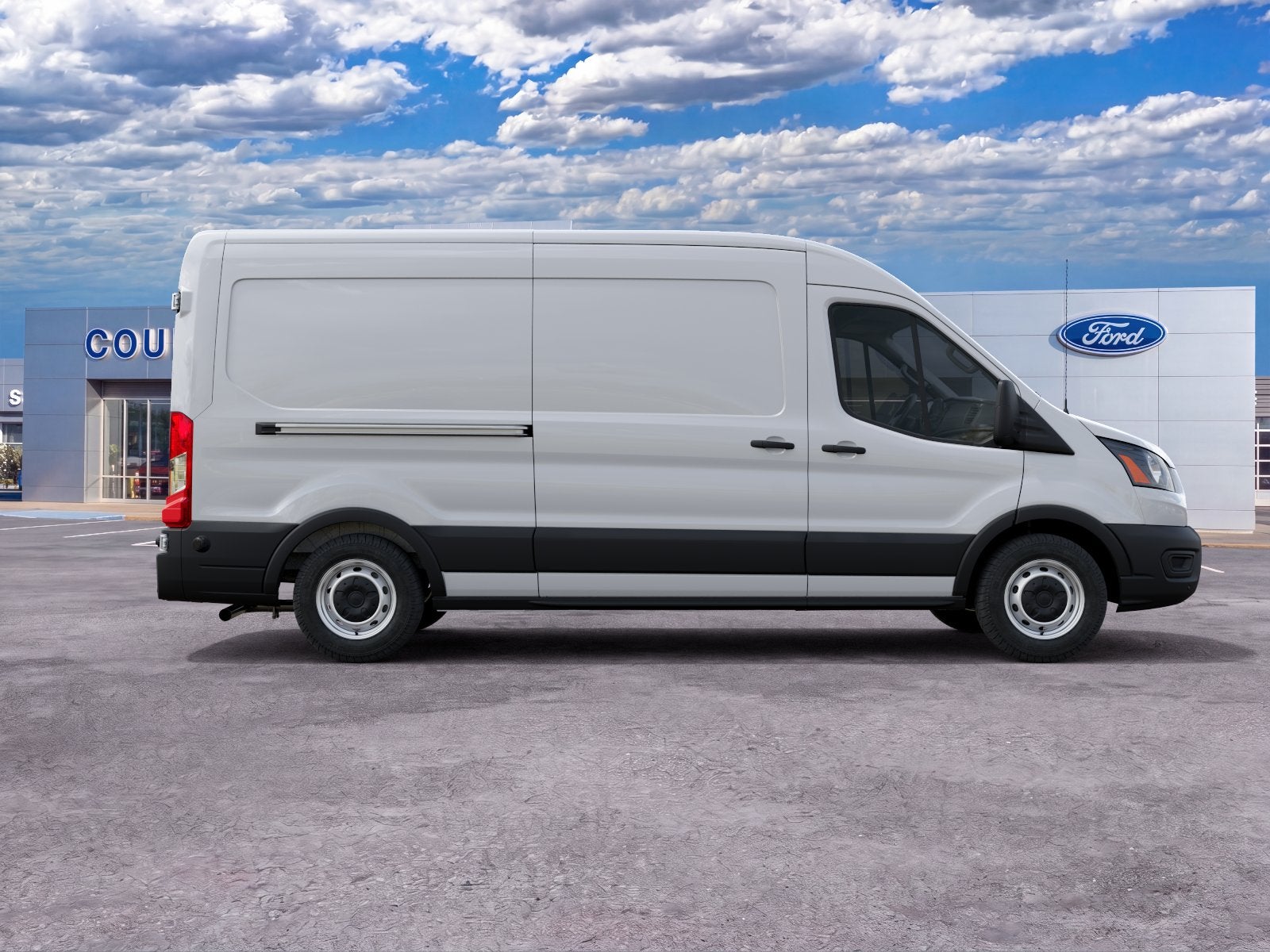 2027 Ford Transit Van T-250 Med Roof Slide Base