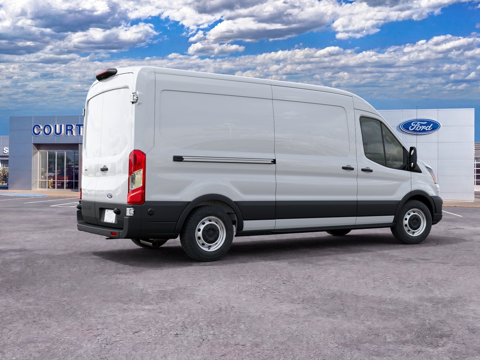 2027 Ford Transit Van T-250 Med Roof Slide Base