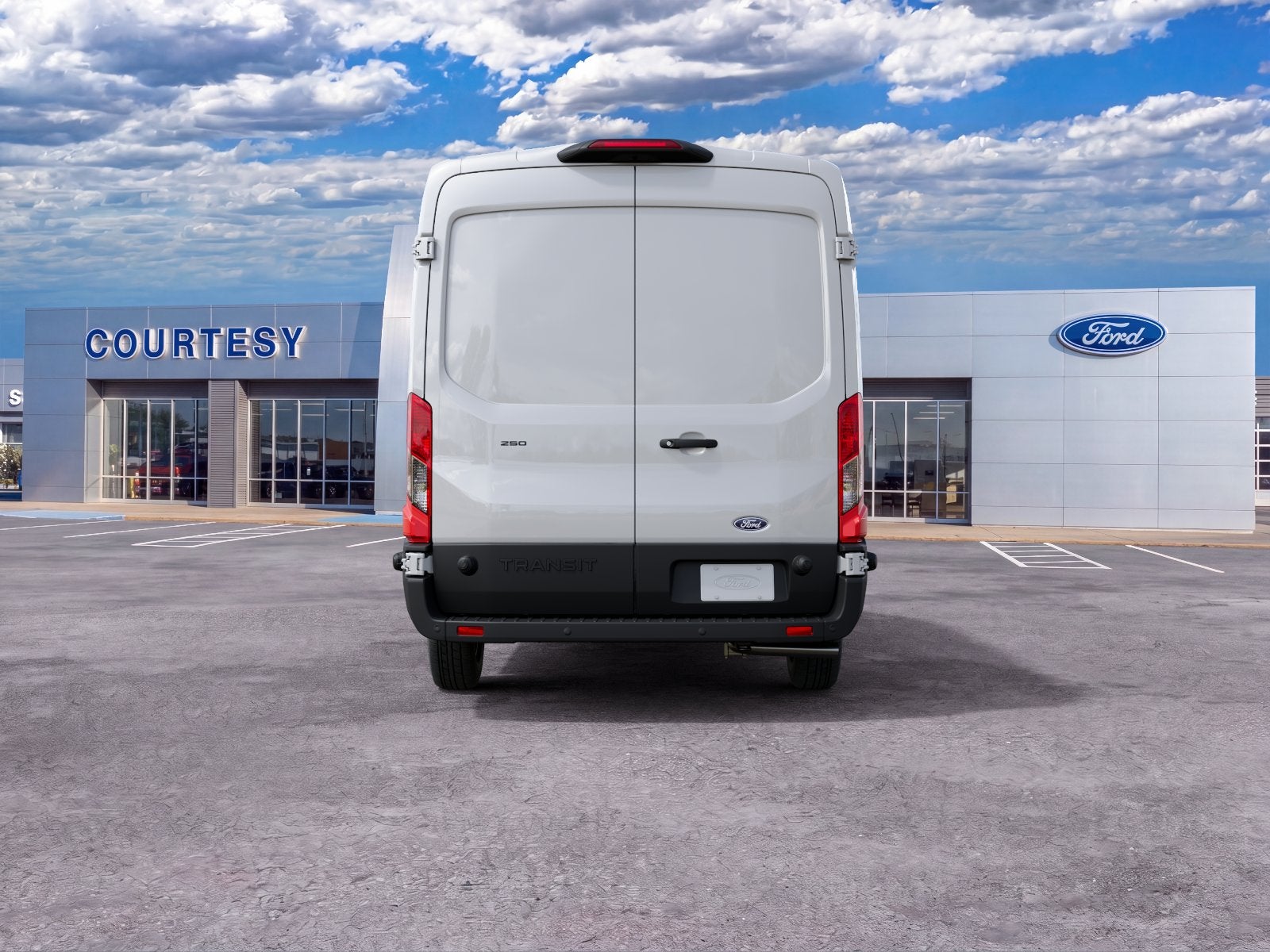 2027 Ford Transit Van T-250 Med Roof Slide Base