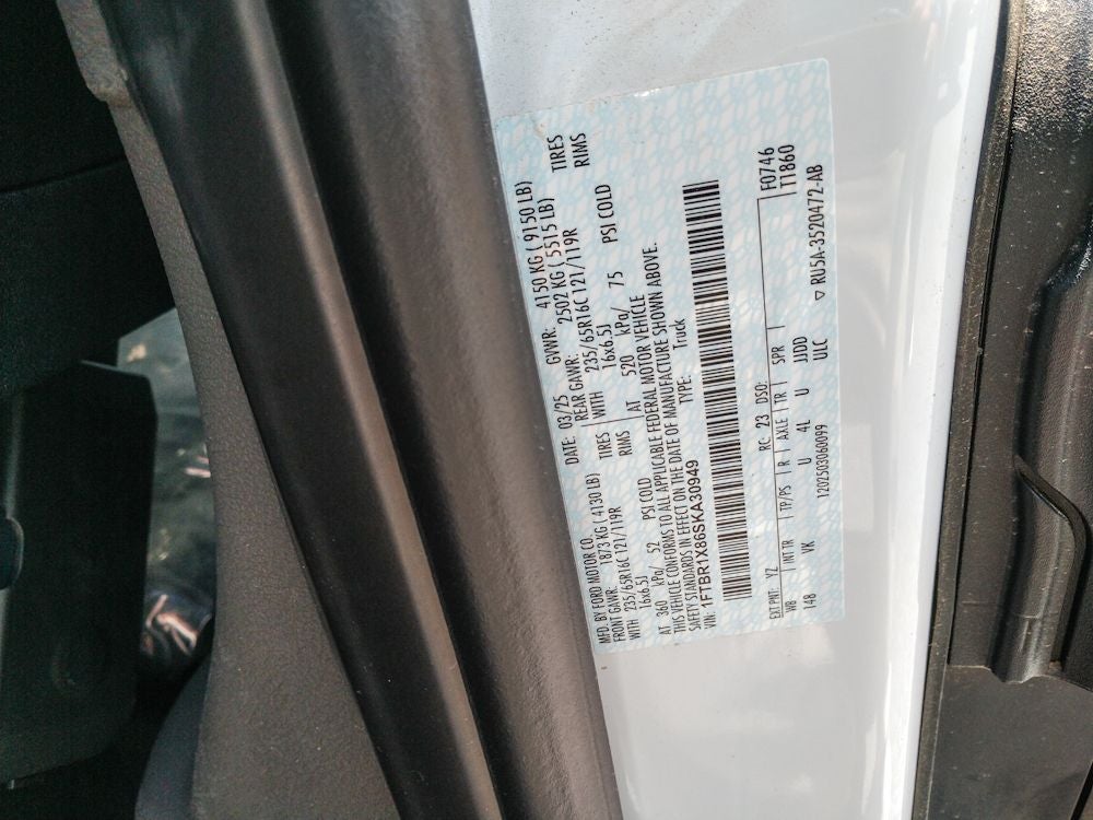 2025 Ford Transit Van Base