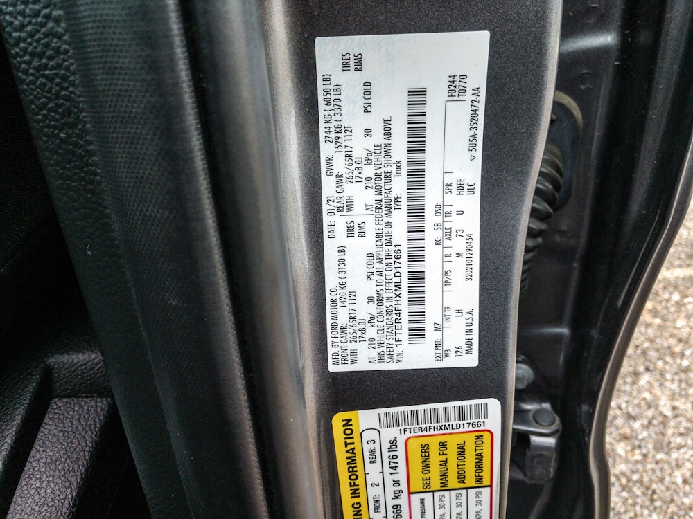 2021 Ford Ranger XLT