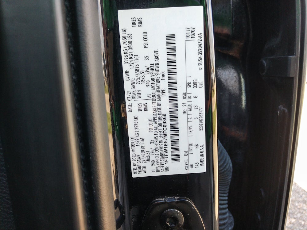 2021 Ford F-150 LARIAT