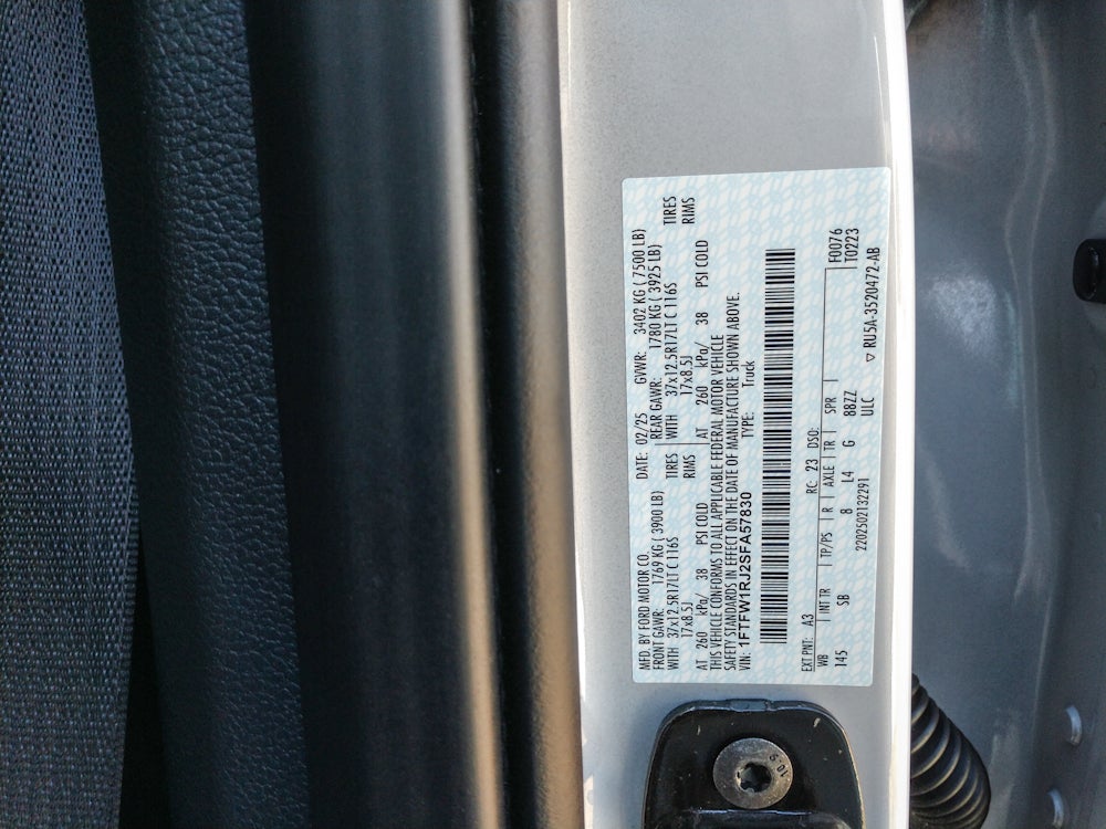 2025 Ford F-150 Raptor