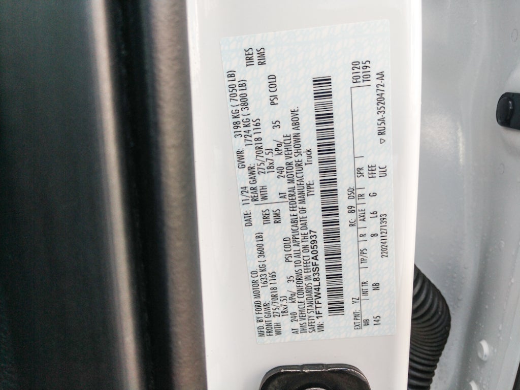 2025 Ford F-150 Tremor