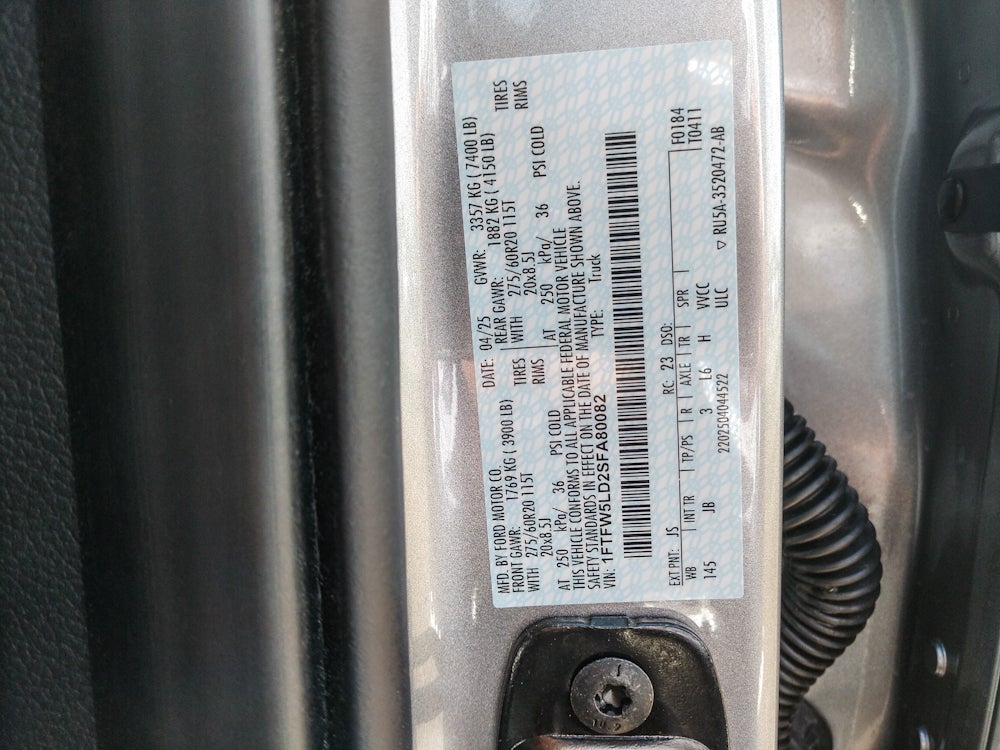 2025 Ford F-150 LARIAT