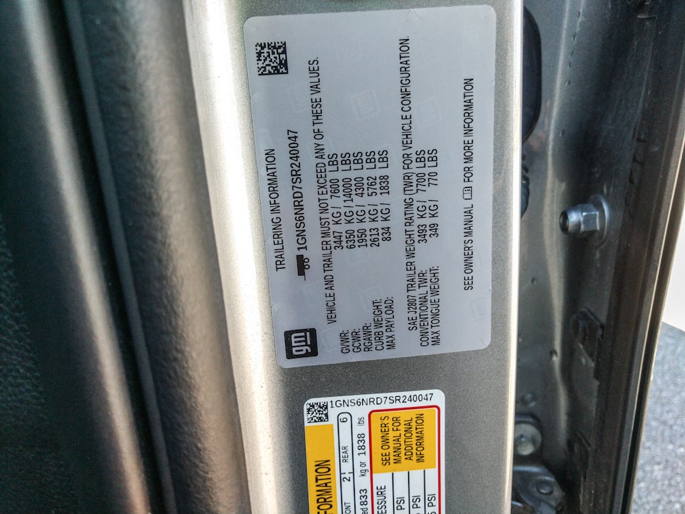 2025 Chevrolet Tahoe LT