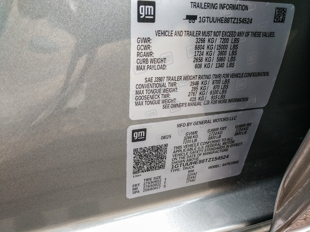 2026 GMC Sierra 1500 Denali Ultimate