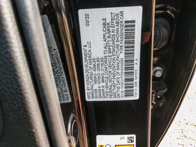 2022 Honda Accord EX-L
