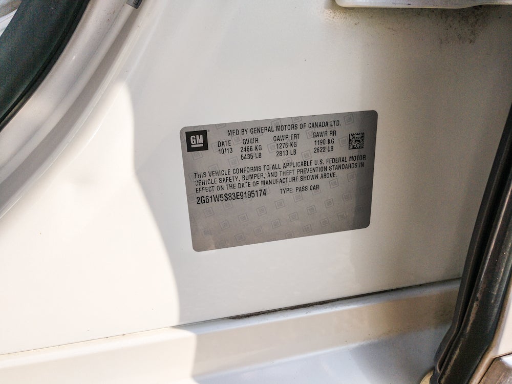 2014 Cadillac XTS Platinum