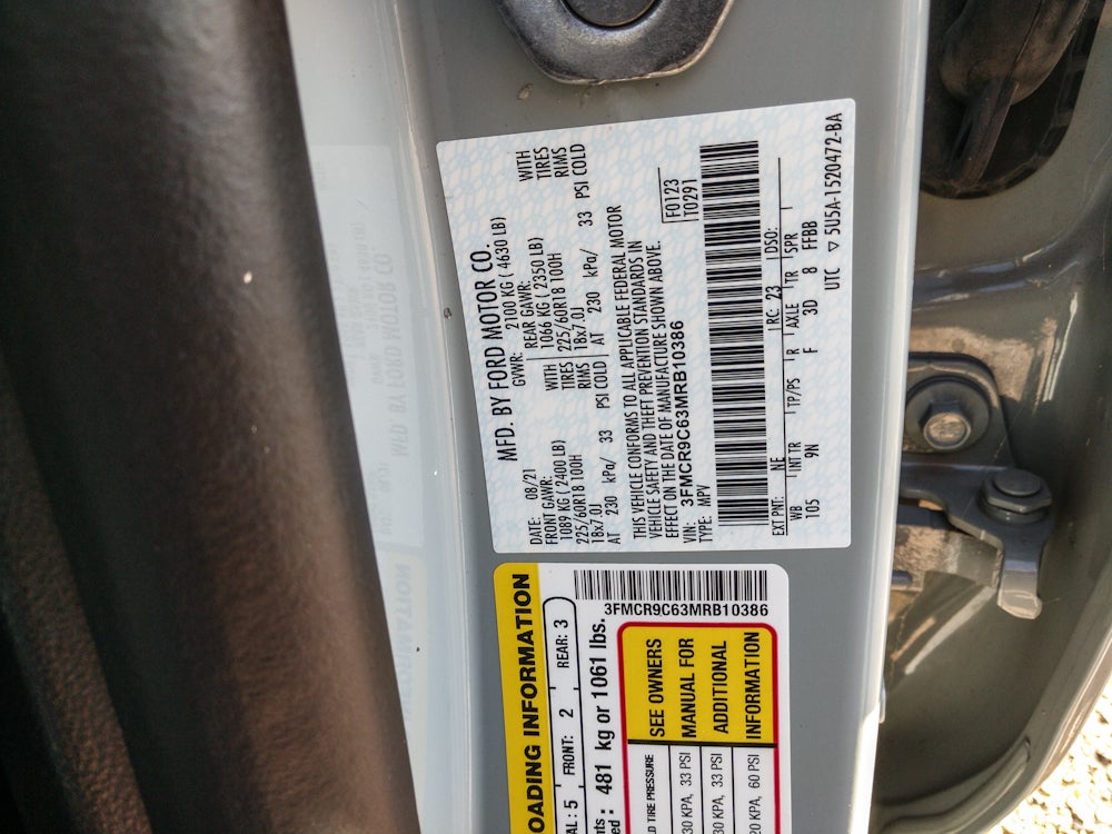 2021 Ford Bronco Sport Outer Banks