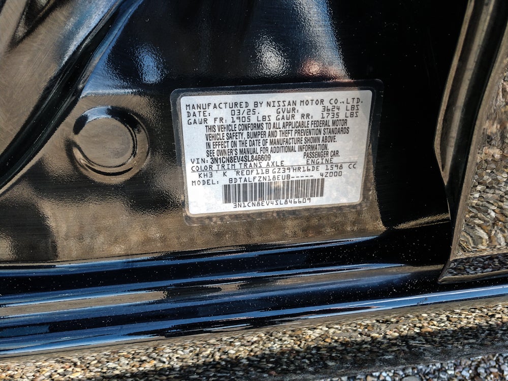 2025 Nissan Versa SV