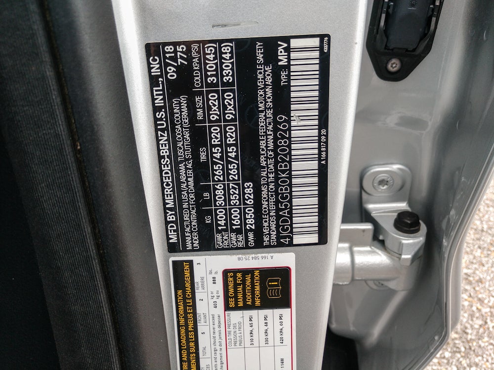 2019 Mercedes-Benz GLE SUV GLE 400 4MATIC®