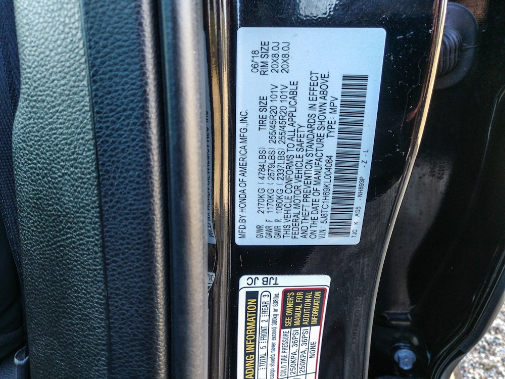 2019 Acura RDX w/A-Spec Pkg