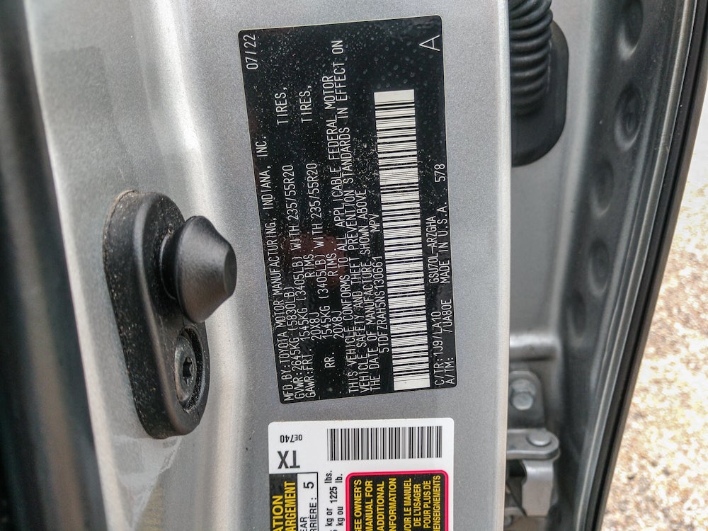 2022 Toyota Highlander Platinum