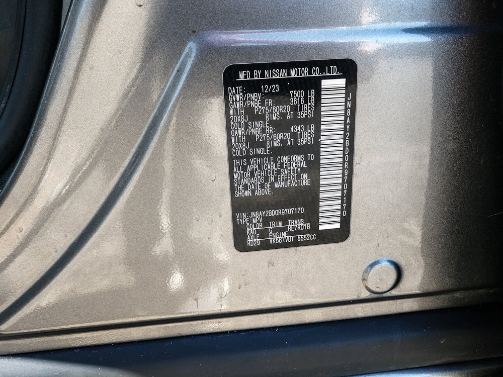 2024 Nissan Armada SL