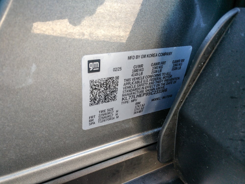 2025 Chevrolet Trax LT