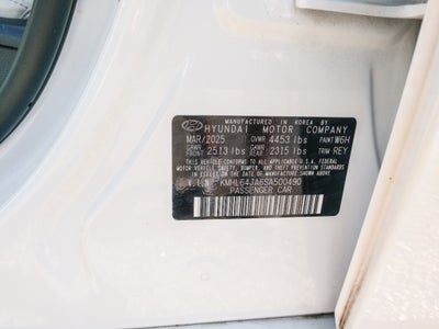 2025 Hyundai Sonata SEL