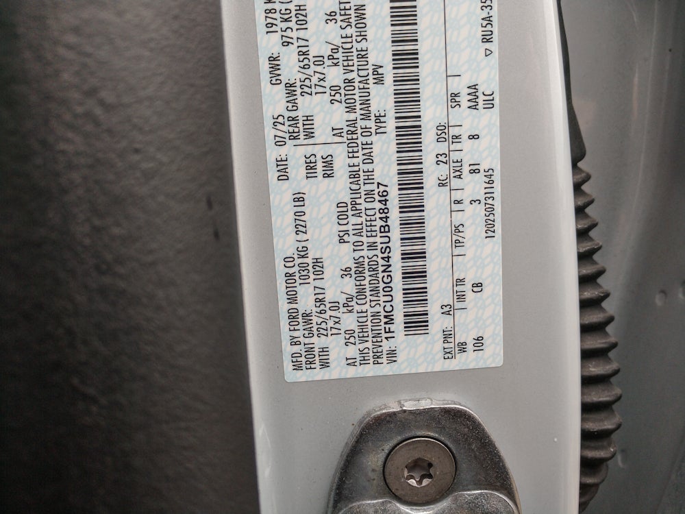 2025 Ford Escape Active