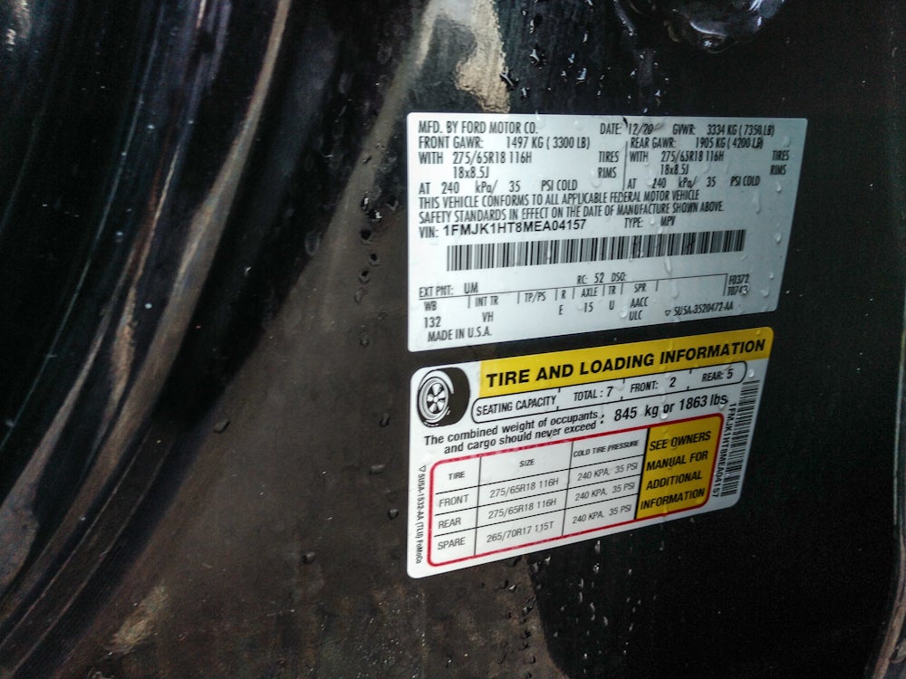 2021 Ford Expedition MAX XLT