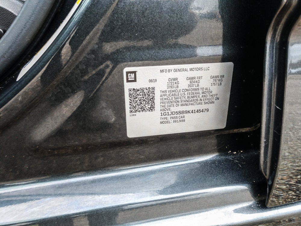 2019 Chevrolet Sonic LT