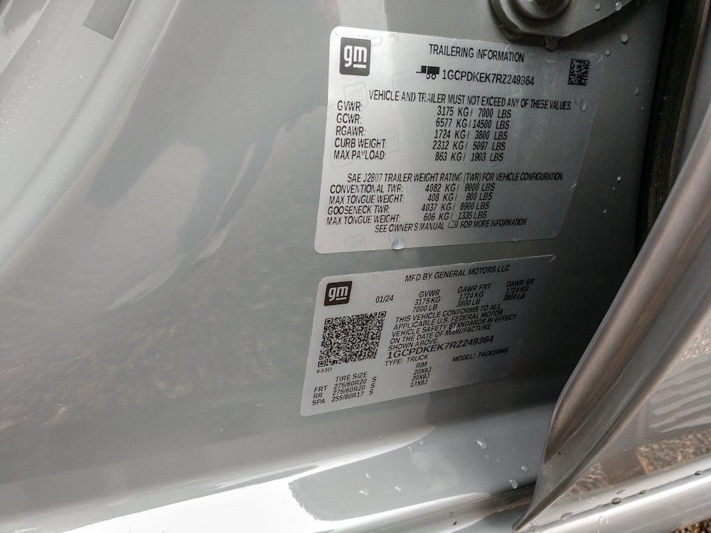 2024 Chevrolet Silverado 1500 LT