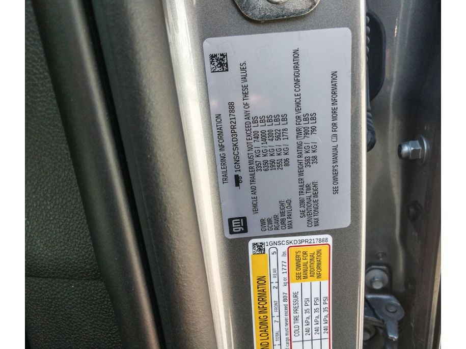 2023 Chevrolet Tahoe Premier