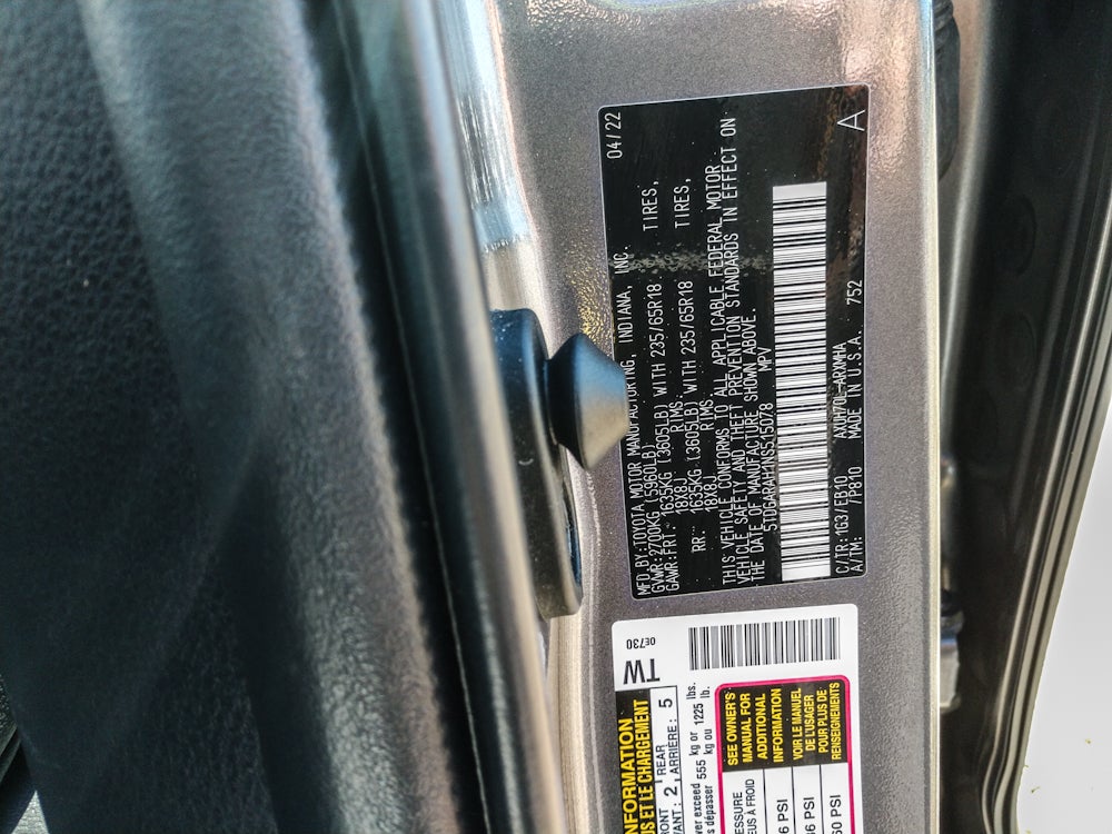 2022 Toyota Highlander Hybrid Hybrid XLE