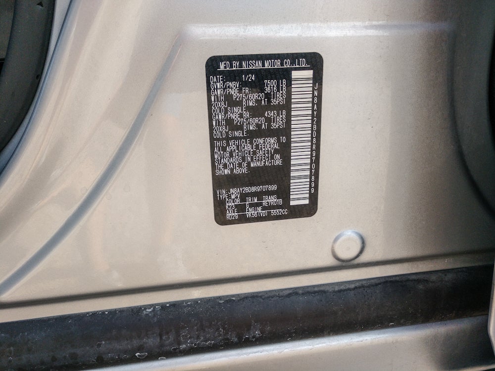 2024 Nissan Armada SL