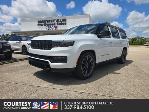 2025 Jeep Grand Wagoneer L Series III Obsidian