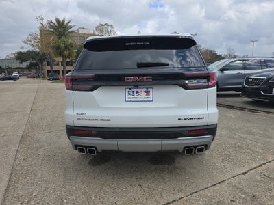 2025 GMC Acadia AWD Elevation Premium LUX Package