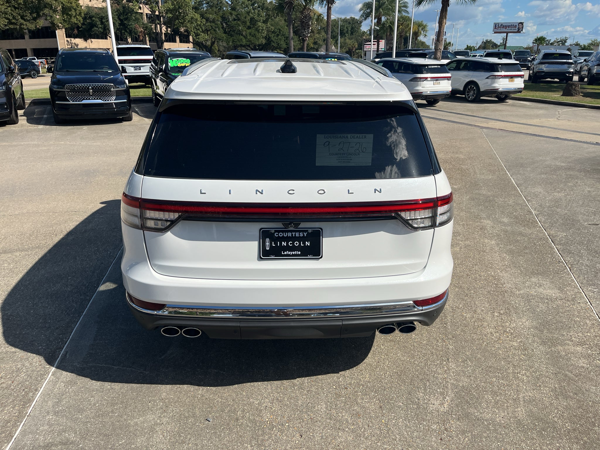 2027 Lincoln Aviator Reserve
