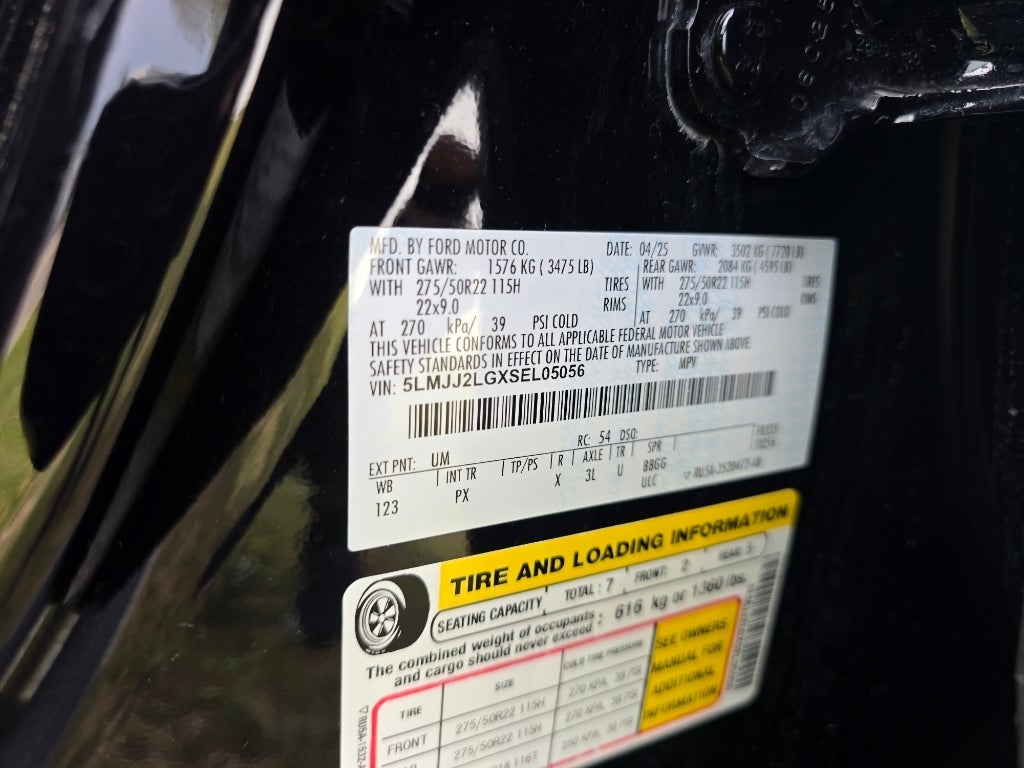 2025 Lincoln Navigator Reserve BLACK OUT