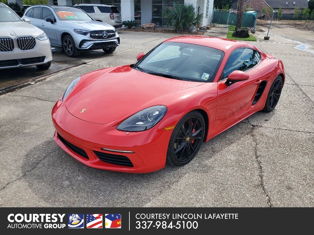 2017 Porsche 718 Cayman S Launch Edition