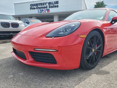 2017 Porsche 718 Cayman S Launch Edition