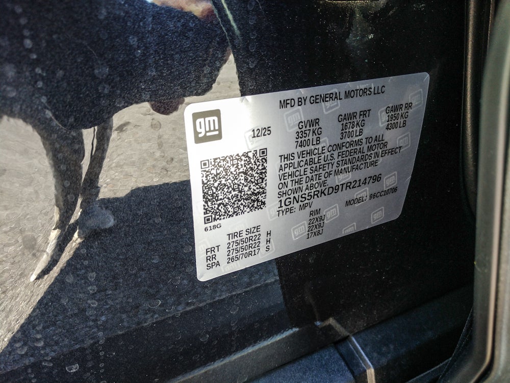 2026 Chevrolet Tahoe RST