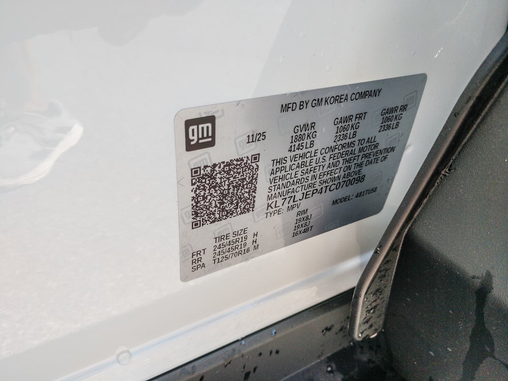 2026 Chevrolet Trax 2RS