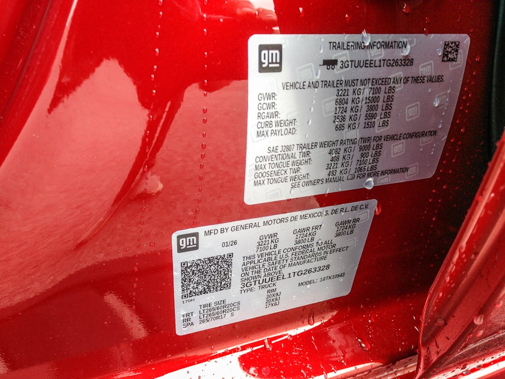 2026 GMC Sierra 1500 AT4