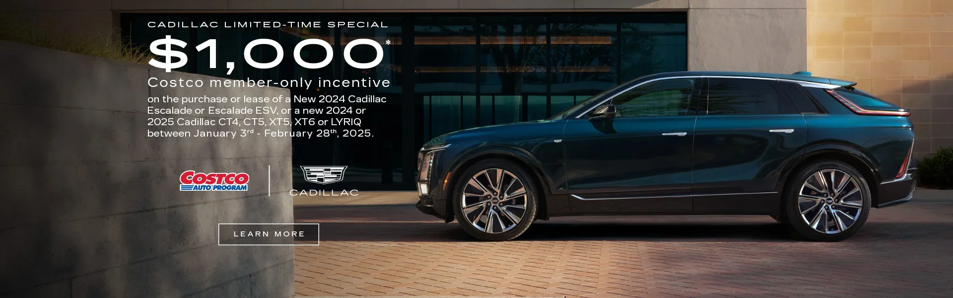 $1000 Costco Member only Incentive