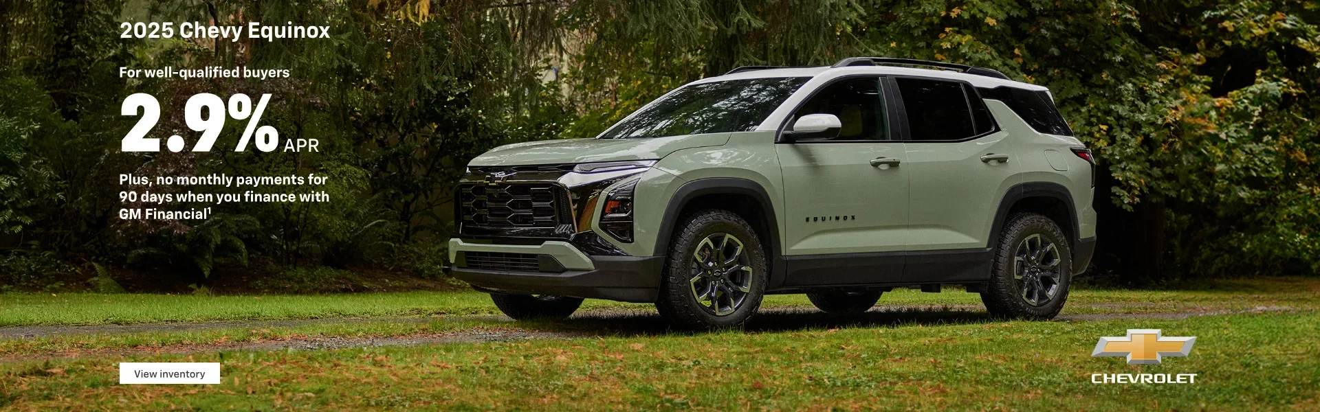 2025 Chevy Equinox 2.9% APR Offer