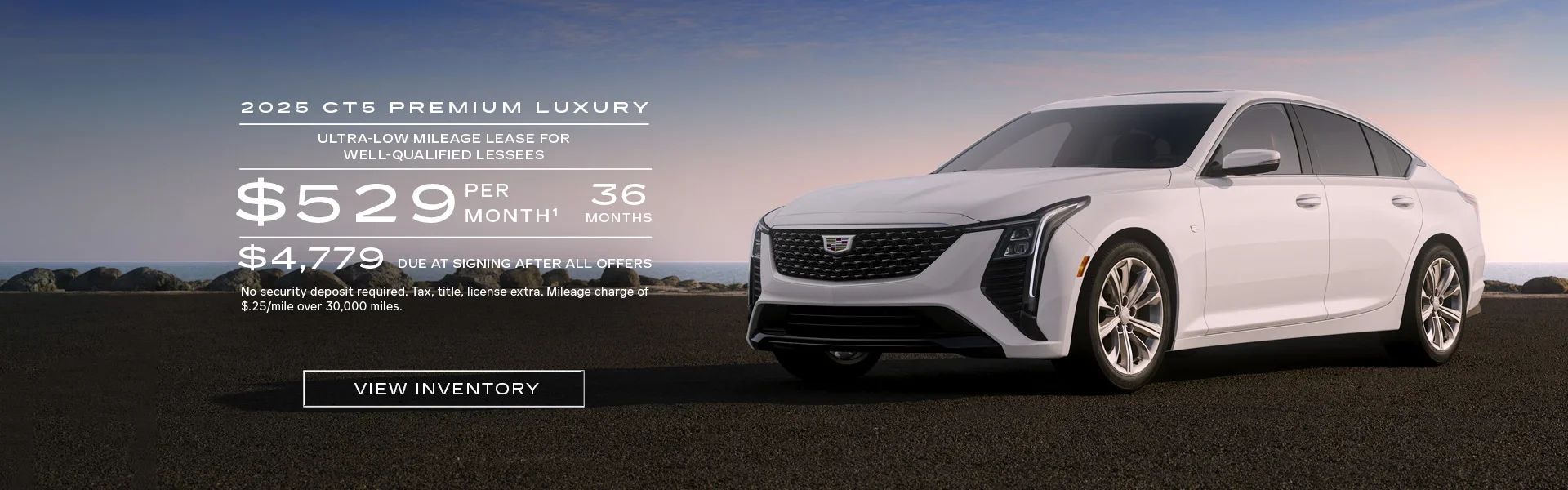 2025 CT5 Premium Luxury Lease Offer